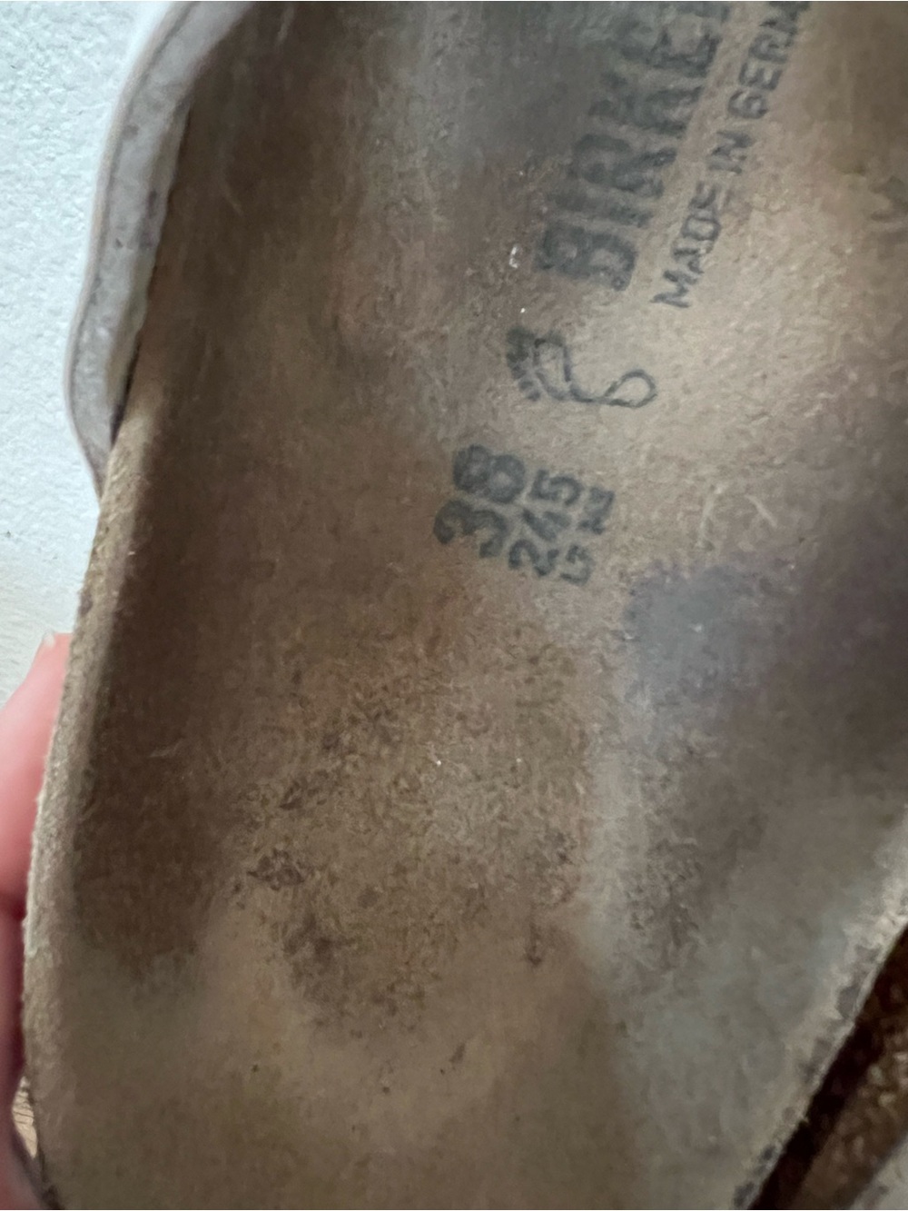 Birkenstock Florida Birko-Flor White Sandals Size 37 L 7-7.5 Regular Wide - Picture 11 of 15